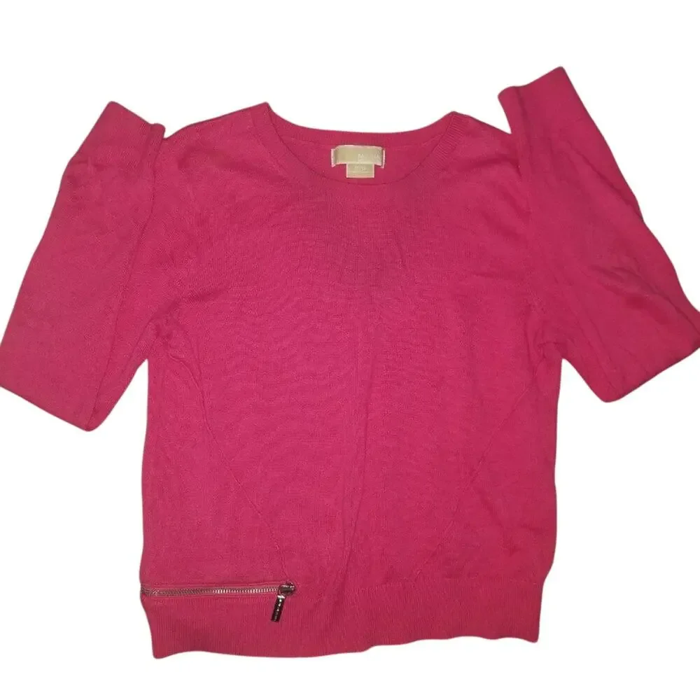 Michael Kors Hot Pink Top Petite Small